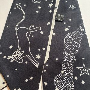 Zodiac Taurus - Thin Purse Scarf / Hairband / Scarf  - #118 / 5 for $70
